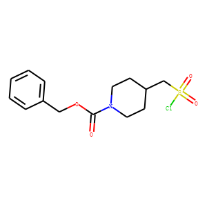 4-[(Chlorosulfonyl)methyl]-1-piperidinecarboxylic Acid Phenylmethyl Ester