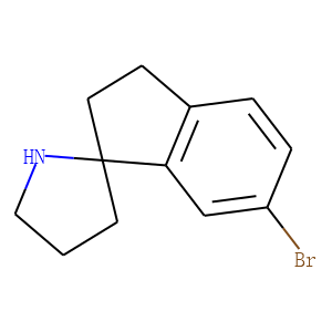 Spiro[1H-indene-1,2/'-pyrrolidine], 6-bromo-2,3-dihydro-