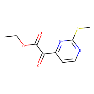 2-(Methylthio)-alpha-oxo-4-pyrimidineacetic acid ethyl ester