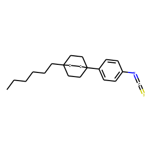 1-HEXYL-4-(4-ISOTHIOCYANATOPHENYL)-BICYC LO(2.2.2)OCTANE, 98