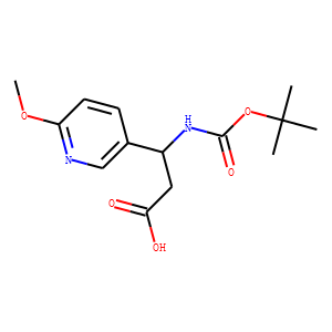 BOC-(R)-3-AMINO-3-(6-METHOXY-3-PYRIDYL)-PROPIONIC ACID