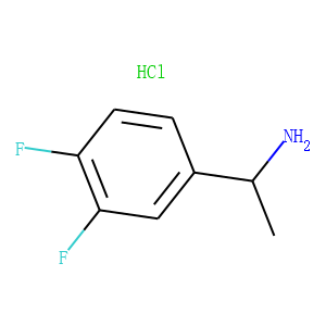 (S)-1-(3,4-DIFLUOROPHENYL)ETHANAMINE-HCl