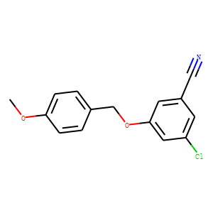 3-Chloro-5-[(4-Methoxybenzyl)oxy]benzonitrile