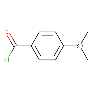 Benzoyl chloride, 4-(dimethylsilyl)- (9CI)