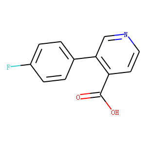 3-(4-Fluorophenyl)isonicotinic acid