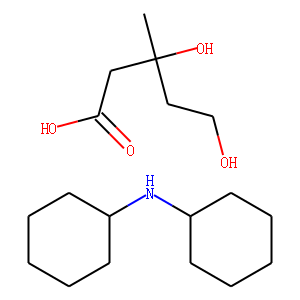 D,L-Mevalonic Acid Dicyclohexylammonium Salt