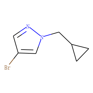 4-bromo-1-(cyclopropylmethyl)-1H-pyrazole(SALTDATA: HCl)