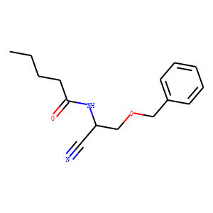 3-Benzyloxy-α-(N-butyryl-d3)-aminopropionitrile