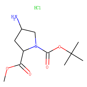 (2R,4R)-4-AMINO-1-BOC-PYRROLIDINE-2-CARBOXYLIC ACID METHYL ESTER-HCl