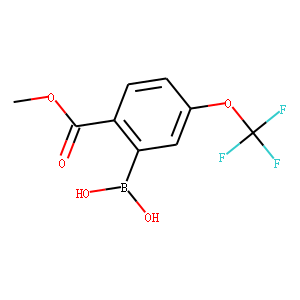 Methyl 2-borono-4-(trifluoromethoxy)benzoate
