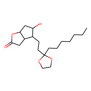 (3aR,4R,5R,6aS)-4-[3-(Ethyleneketal)decanyl]hexahydro-5-hydroxy-2H-cyclopenta[b]furan-2-one-d15