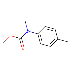 Carbamic  acid,  methyl(4-methylphenyl)-,  methyl  ester  (9CI)