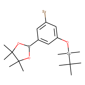 (3-Bromo-5-(4,4,5,5-tetramethyl-1,3,2-dioxaborolan-2-yl)phenoxy)(tert-butyl)dimethylsilane