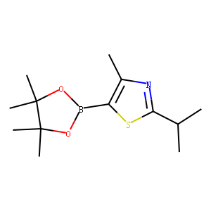 2-Isopropyl-4-methyl-5-(4,4,5,5-tetramethyl-1,3,2-dioxaborolan-2-yl)thiazole