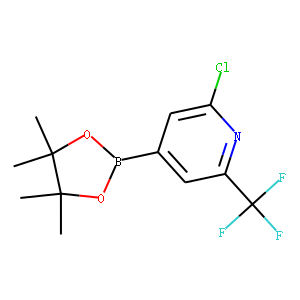 2-Chloro-6-(trifluoromethyl)pyridine-4-boronic acid pinacol ester