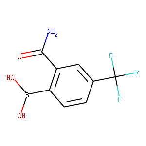 2-Borono-5-trifluoromethylbenzamide