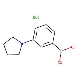 3-(1-PYRROLIDINO)PHENYLBORONIC ACID HCL