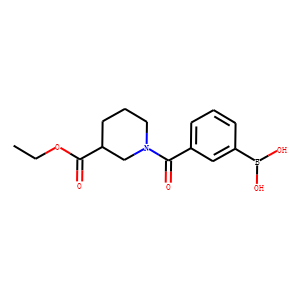 Ethyl (3-boronophenylcarbonyl)piperidine-3-carboxylate