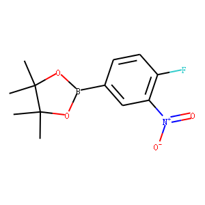 2-(4-fluoro-3-nitrophenyl)-4,4,5,5-tetramethyl-1,3,2-dioxaborolane