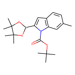 1-BOC-6-methylindole-2-boronic acid, pinacol ester