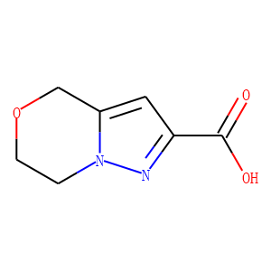6,7-dihydro-4H-pyrazolo[5,1-c][1,4]oxazine-2-carboxylic acid