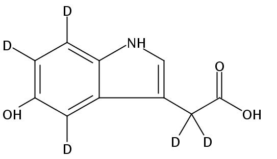 5-Hydroxyindole-4,6,7-D3-3-acetic-D2 Acid