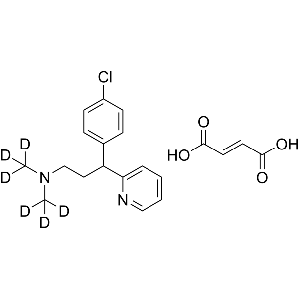 Chlorpheniramine-d6 Maleate Salt