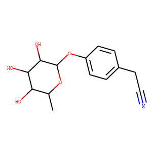 4-(rhamnosyloxy)phenylacetonitrile