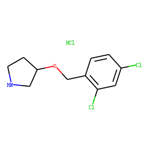 3-[(2,4-Dichlorobenzyl)oxy]pyrrolidinehydrochloride