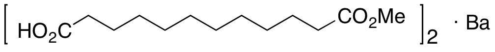 Dodecanedioic Acid 1-Methyl Ester Barium Salt