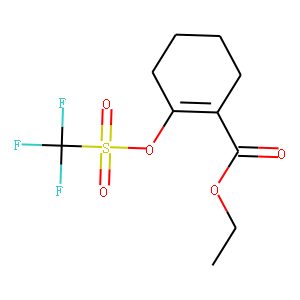 ETHYL 2-(TRIFLUOROMETHYL SULFONYLOXY)-1-CYCLOHEXENE-1-CARBOXYLATE