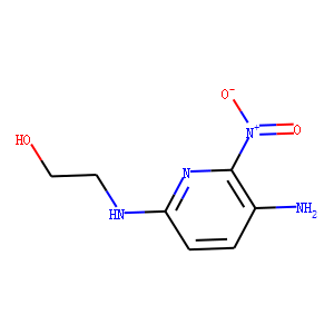 Ethanol, 2-[(5-amino-6-nitro-2-pyridinyl)amino]- (9CI)