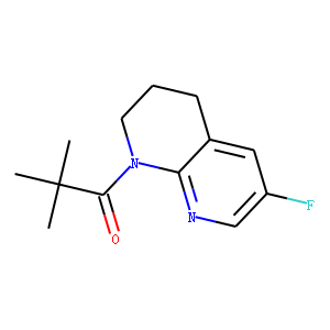 1-(6-Fluoro-3,4-dihydro-1,8-naphthyridin-1(2H)-yl) -2,2-dimethylpropan-1-one