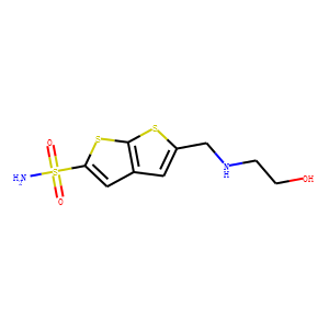 5-[[(2-Hydroxyethyl)amino]methyl]thieno[2,3-b]thiophene-2-sulfonamide