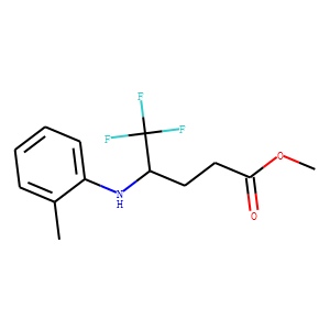 Methyl 5,5,5-trifluoro-4-(o-tolylaMino)pentanoate