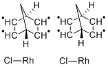 (BICYCLO[2.2.1]HEPTA-2,5-DIENE)CHLORORHODIUM(I) DIMER