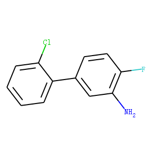 [1,1/'-Biphenyl]-3-aMine, 2/'-chloro-4-fluoro-