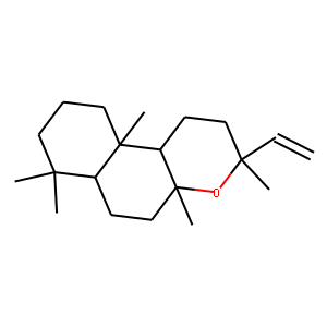 (3S,6aα,10bα)-Dodecahydro-3,4aβ,7,7,10aβ-pentamethyl-3β-vinyl-1H-naphtho[2,1-b]pyran