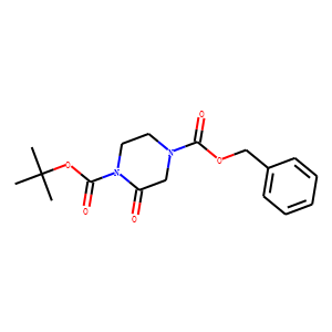 4-Benzyl 1-tert-butyl 2-oxopiperazine-1,4-dicarboxylate