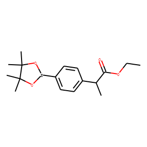 Ethyl 2-[4-(4,4,5,5-Tetramethyl-1,3,2-dioxaborolan-2-yl)phenyl]propanoate