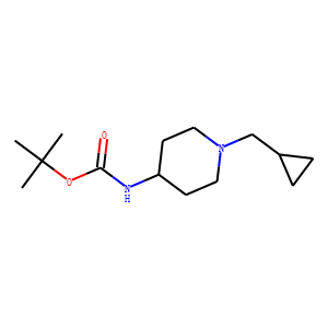 4-(N-Boc-amino)-1-(cyclopropylmethyl)piperidine