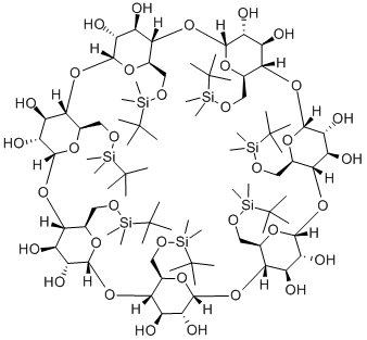 Heptakis(6-O-tert-butyldimethylsilyl)-β-cyclodextrin
