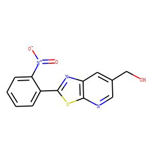 2-(2-Nitrophenyl)-thiazolo[5,4-b]pyridine-6-Methanol