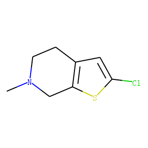 Thieno[2,3-c]pyridine, 2-chloro-4,5,6,7-tetrahydro-6-methyl- (9CI)