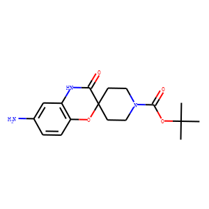 Tert-butyl 6-amino-3-oxo-3,4-dihydrospiro[benzo[b][1,4]oxazine-2,4'-piperidine]-1'-carboxylate