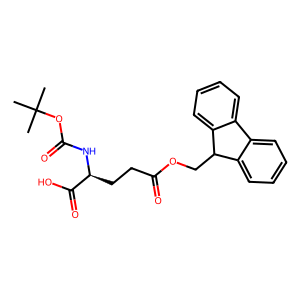 Boc-glu(ofm)-oh