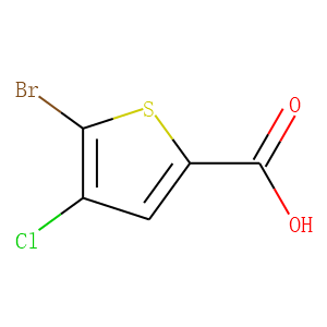 5-broMo-4-chlorothiophene-2-carboxylic acid