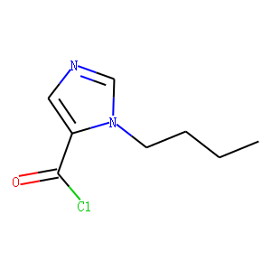 1H-Imidazole-5-carbonyl chloride, 1-butyl- (9CI)
