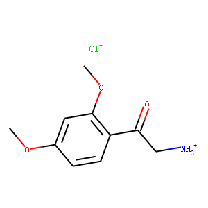 2-(2,4-DIMETHOXY-PHENYL)-2-OXO-ETHYL-AMMONIUM, CHLORIDE