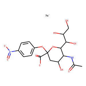 2-O-(p-Nitrophenyl)-α-D-N-acetylneuraminic Acid, Sodium Salt, X Hydrate